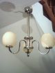 Klassische Art Deco Deckenlampe Bauhaus Lampe Kugellampe Loft Antike Originale vor 1945 Bild 2
