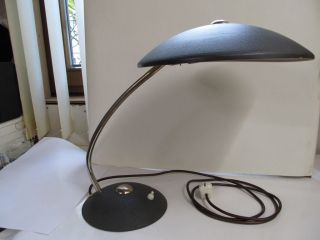 Schreibtischlampe 30er Jahre Bauhaus Design Hammerschlag Tischlampe Bürolampe Bild