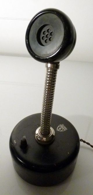 Mikrofon Tonabnehmer „elm 62“ Siemens & Halke,  Metall Bakelit,  1929 Bild