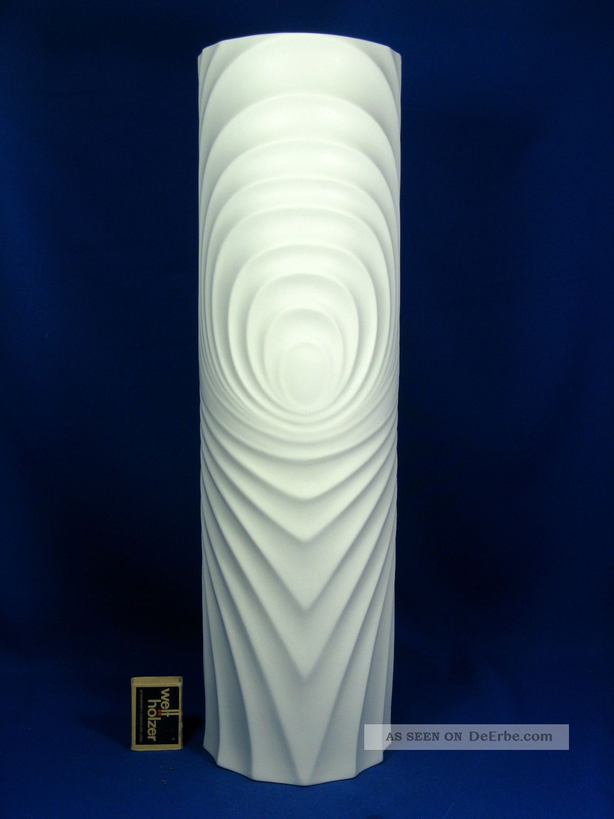 70´s Pop Art Werner Uhl Design Scherzer Relief Porcelain Vase 496 - 4 49 Cm 1970-1979 Bild