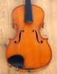 Schöne Alte Kleine Französische Geige/violine Compagnon Um 1900 Im Holzkasten Saiteninstrumente Bild 5