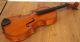 Schöne Alte Kleine Französische Geige/violine Compagnon Um 1900 Im Holzkasten Saiteninstrumente Bild 6