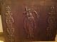 Antik Gusseisen - Engel - Wandplatte - Ofenplatte Bronziert? 60x46,  5xca.  X1cm - über 20kg 1920-1949, Art Déco Bild 8