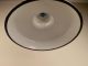1/2 Industrie Fabrik Emaile Lampe Bauhaus Design Loft Industrial Lamp Shades 1950-1959 Bild 3