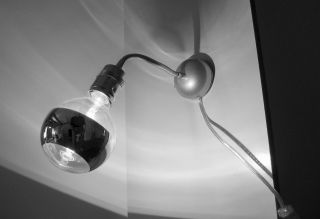 Sputnik Chrom Flexarm Designleuchte Wandleuchte 1 - Flammig 70er Art Lampe Bild