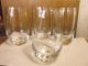 4 Schlichte Kristall Gläser Biergläser/saftgläser H.  11,  5cm - Dm.  5,  7cm,  300ml Kristall Bild 1
