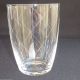 6 X Klassisch Modern 50er Wasserglas SaftglÄser Feiner Streifen Rautenschliff Kristall Bild 5