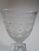 Seltenes Empireglas SÜssweinglas Harlekinmuster Harlekin Dekor Empire Um 1800 Sammlerglas Bild 3