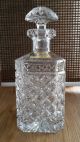 Bleikristall Karaffe Whisky,  3 Gläser,  Tritschler Winterhalder Glas & Kristall Bild 3