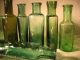 8 Alte Flaschen,  Kolonialwarenladen Um Ca 1900 Glas & Kristall Bild 2