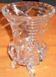 3x Kleine ältere Kristallvase Vase Zur Deko Oder Kleine Blumensträuße Kristall Bild 2