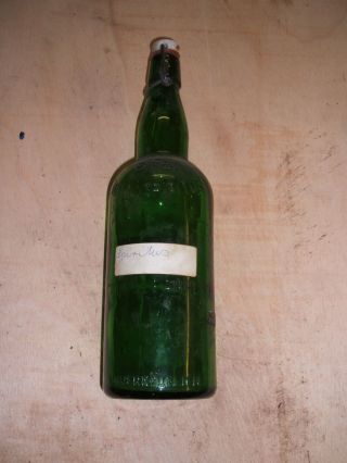 Alte Brennspiritusflasche Bild