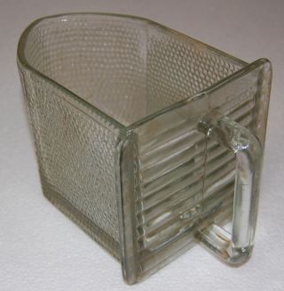 Große Glasschütte Glas Schütte Pressglas Vorratsgefäß Aus Altem Küchenschrank Fg Bild