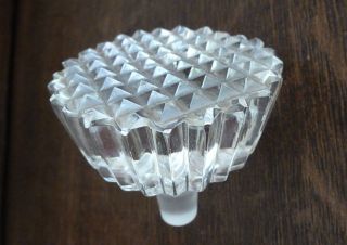 Glas Kristall Stopfen Für Flasche Karaffe Hoch Edel Verschluss Korken Bild