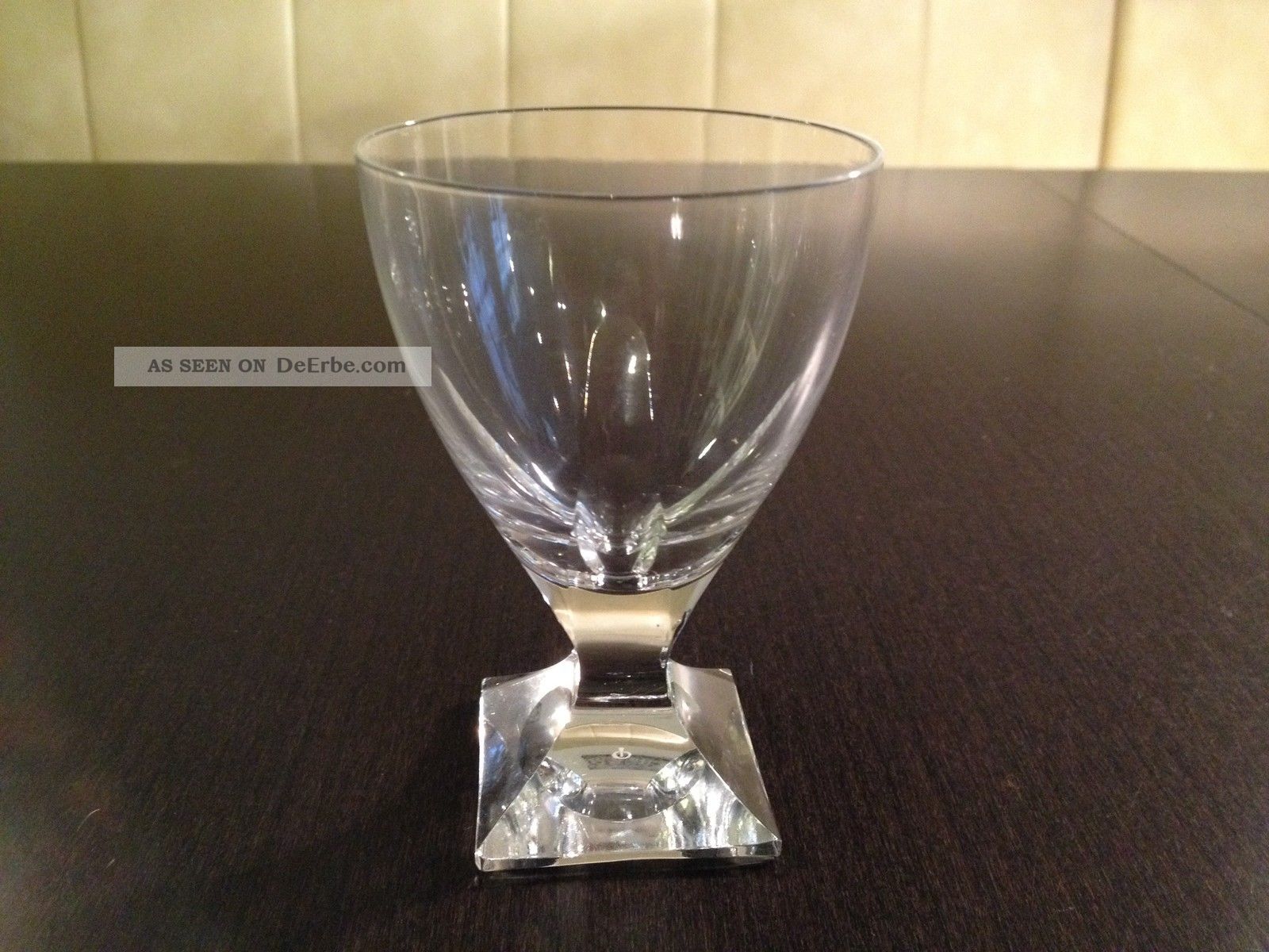 Wagenfeld Peill Karat Marsala Portwein Glas H 8,3 cm Kristall geschliffen W 