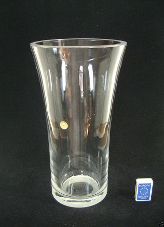 Vase Bodenvase Bleikristall 36cm H 6,  5 Kilo Glatt Ohne Dekor Bild