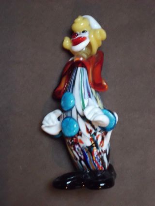 Murano Clown Bild