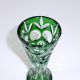 Bleikristall Vase Glasvase Tischvase Überfang Grün Ev.  Val Saint Lambert Glas & Kristall Bild 2