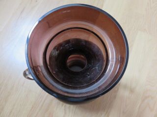 Schöne Alte Henkelvase Vase Glas Bodenvase Alt Rar Murano??? Ca.  22cm Hoch Bild