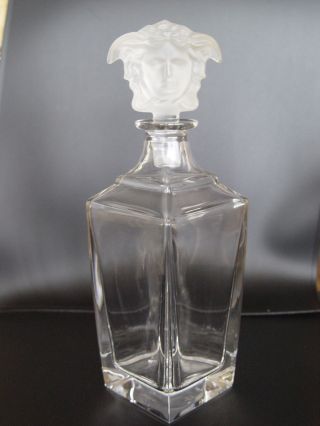 Rosenthal Versace Lumiere Medusa Treasury Crystal Karaffe Dekanter Bild