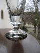 1 Glas - Alt (um 1900) - Groß - Facett.  - Schwer - Kelchglas - Frankr.  16/395 Glas & Kristall Bild 2
