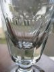 1 Glas - Alt (um 1900) - Groß - Facett.  - Schwer - Kelchglas - Frankr.  16/315 Glas & Kristall Bild 2