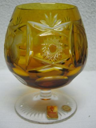 Cognac - Schwenker - Kirstallglas - Geschliffen Bild
