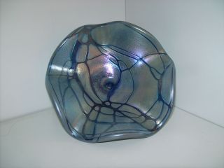 Joska Bodenmais Glas Schale,  Irisierend,  „iris“ Serie Von 1990 - 2002,  Vase Bild