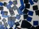 Uraltes Blaues Glas - Butzen Scherben Tiffany Bleiglas Ca.  1000 G Glas & Kristall Bild 5