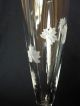 Wunderschöne Lalique Sektflöte,  Sektglas,  Signiert,  Wohl 60er Jahre, Kristall Bild 3