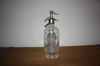Antike,  Wunderschöne,  Saubere Syphon - ; Sodaflasche Aus Frankreich Bild