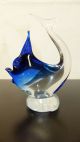Murano Glas Fisch Skulptur Wunderschön - 50er J.  - Alt Und Sehr Schwer - Vintage Glas & Kristall Bild 1