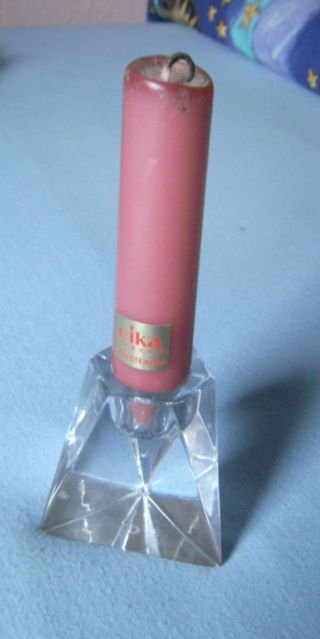 Villeroy & Boch Kerzenständer Prisma Kerzenhalter Kristall Dreieckig Bild