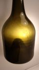 Antike,  Große,  Waldglas Flasche / Schlegelflasche Mit Abriss Um 1700 Top Glas & Kristall Bild 7
