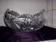 Antike Schale - Bleikristall Schiffchen Um 1920 - Ca 3 Kg - Sehr Groß - Ansehen Kristall Bild 2