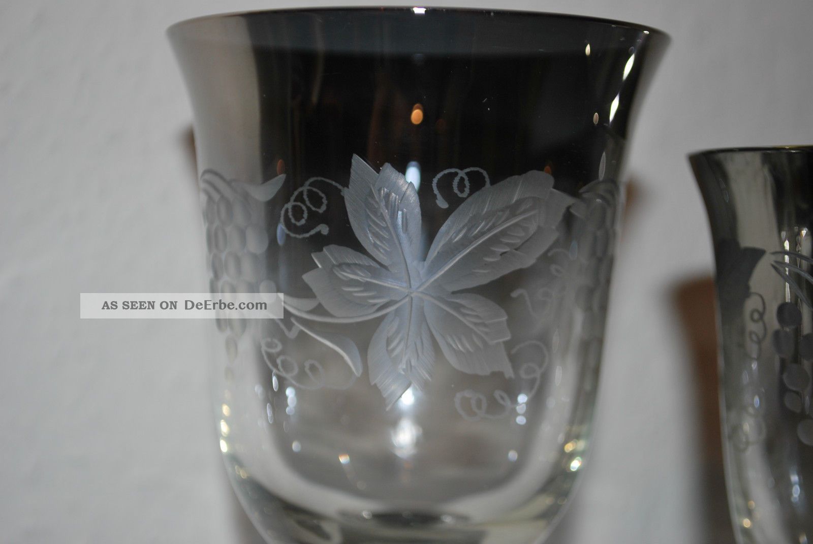 Bleikristall - Wein/ Likörgläser Kristall Bild