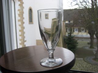 1 Glas (bistro?/absinth?) - Groß - Schwer - Alt (um 1900) - Frankr.  17/360 Bild