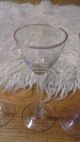 4 Antike Likörgläser Um 1900 Glas & Kristall Bild 1