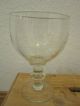 Biedermeier Weiss Rand Glas Berliner Weisse 1850 - 1900 0,  3 L Abrissglas Lausitz Sammlerglas Bild 1