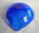 Murano Aschenbecher Schälchen Luftblasen Bulicante Überfangglas Bicolor Blau Glas & Kristall Bild 6