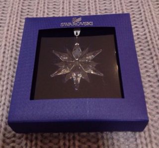 Swarovski Little Star Ornament Schneekristall Weihnachtsstern A9400 Nr.  326 Bild