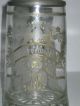 Glas Bierkrug Biedermeier 1820 Aus Freundschaft,  Tauben U.  J.  P.  Auf Zinndeckel Sammlerglas Bild 4