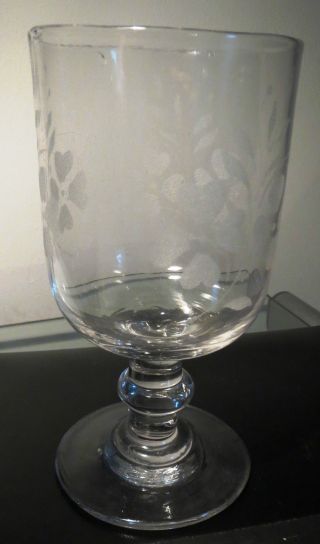 Weinglas Biedermeier Bild