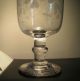 Weinglas Biedermeier Sammlerglas Bild 1