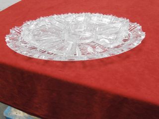 Kristallschale Oval Mit Ornamenten - Mit 6 Schalen - Bild