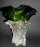 Vase - Eisglas - Pertti Santalahti Humppila - Finnland - Borkenvase - Top Glas & Kristall Bild 2