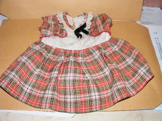 Altes Kleid - Gr.  49 - Schildröt - Minerva - Cellba - Puppe Bild
