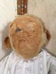 Antiker Affe Leinen Plüsch Stroh Weisses Kleid,  England,  Frankreich Shabby Deko Stofftiere & Teddybären Bild 3