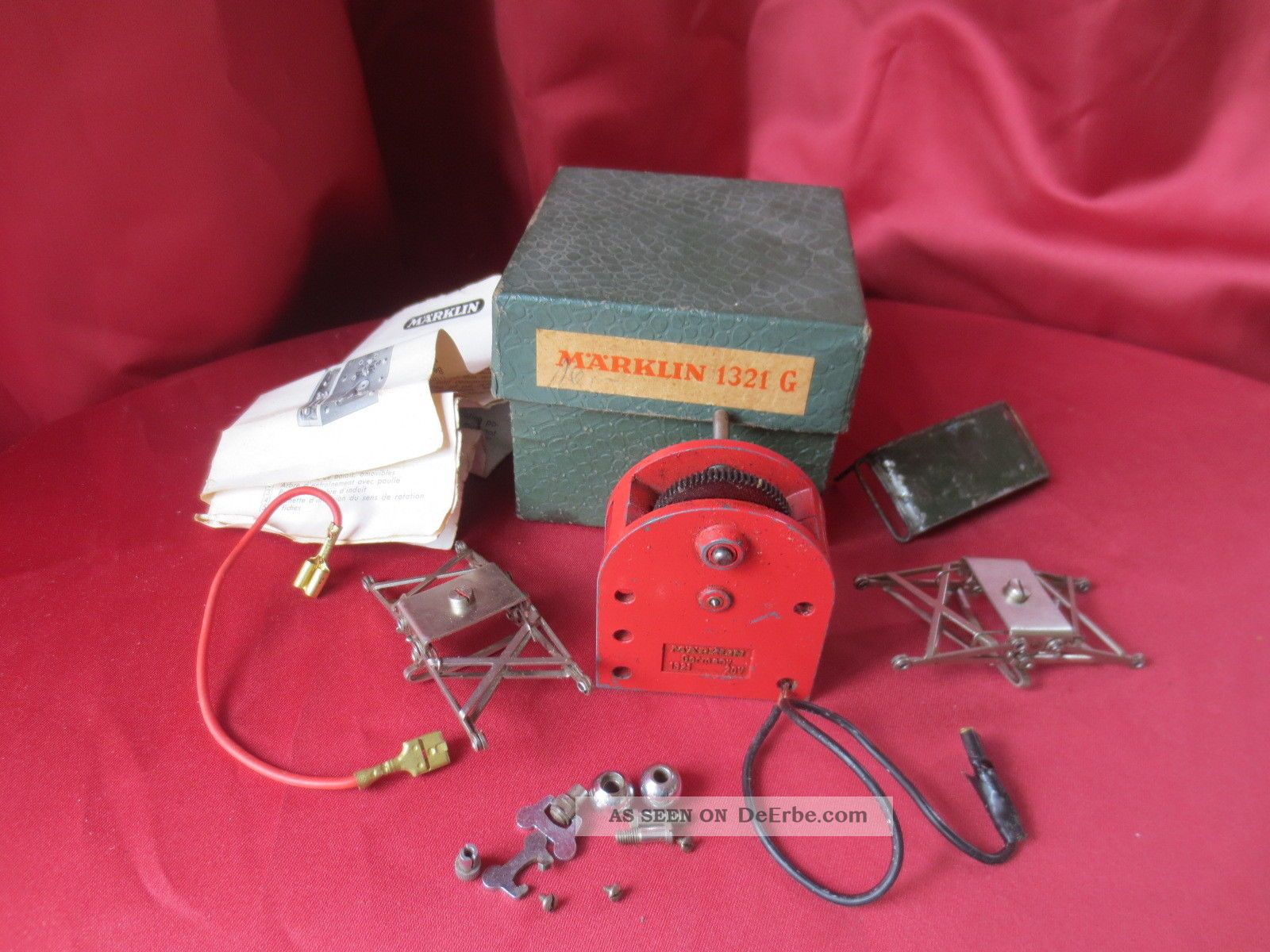 Märklin 1321 G Elektromotor - Metallbaukasten - Rarität,  Rare Baukästen Bild