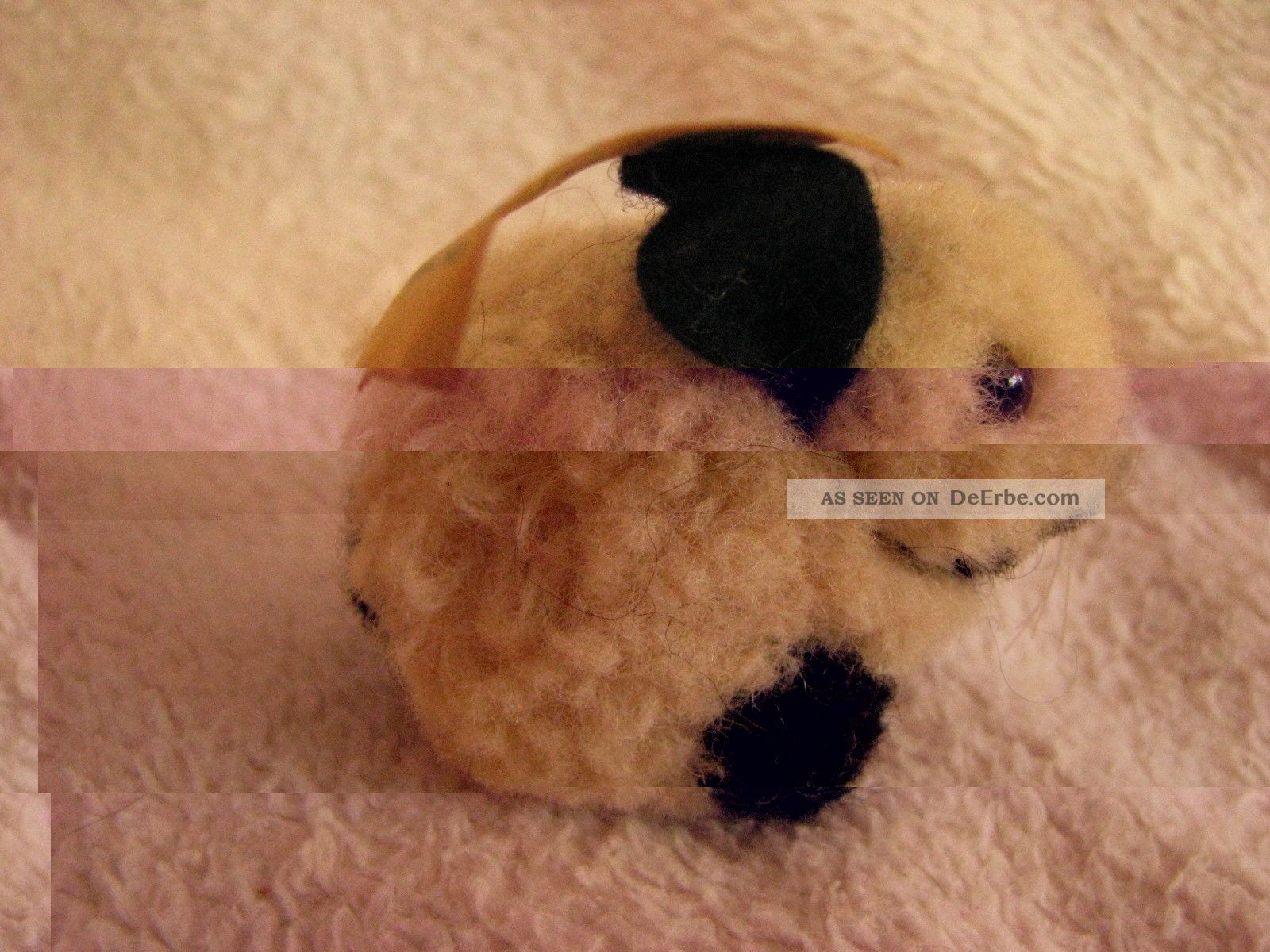 Steiff Woll Hase, Woolen Rabbit 7133/04 Mit Kf